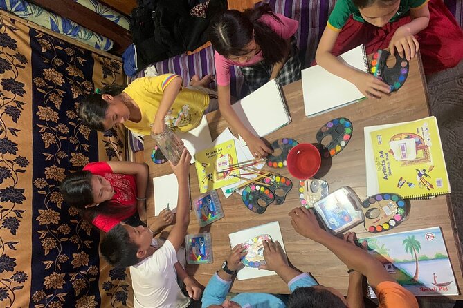 1 day with our women empowerment and children development project - 2 PM bead jewelry workshop