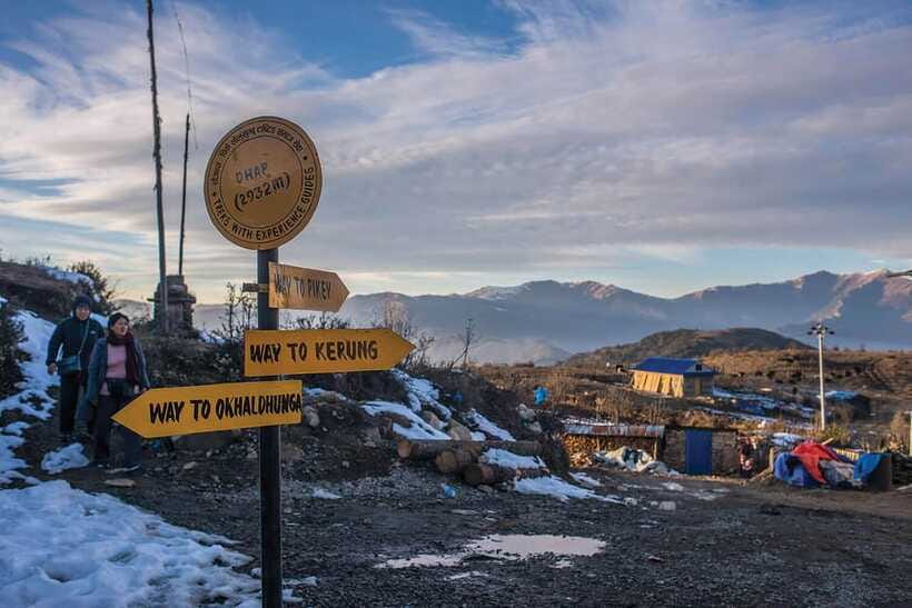 4 Days Pikey Peak Trek : The Best View of Mt Everest - Day 4: Return to Dhap and the long ride to Kathmandu