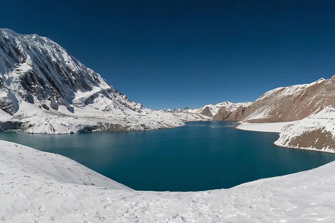 Annapurna Circuit with Tilicho Lake Trek - Thorong Phedi and the road to Thorong La