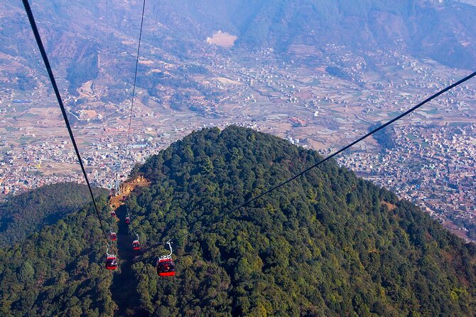 Chandragiri Cable Car & Monkey Temple Tour- Private/Group - Rising above the valley by cable car