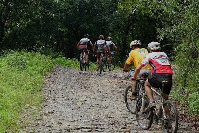 Cycling Tour in Kathmandu - Day Tour - Riding out of Thamel at 9 am