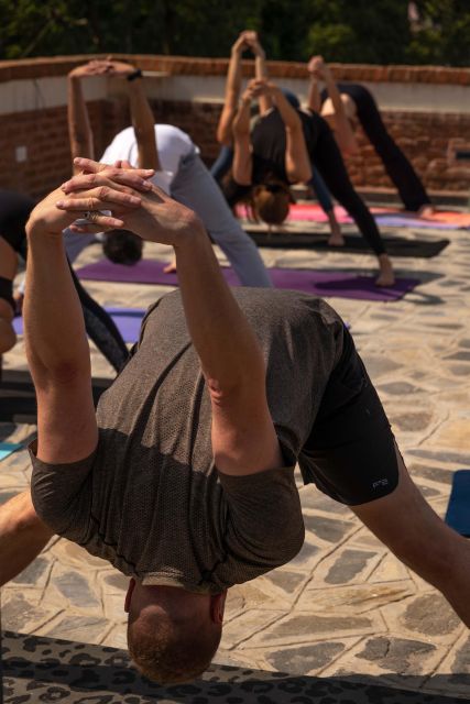 Day Yoga Meditation Retreat with Lunch, Kathmandu - The yogic lunch in the middle
