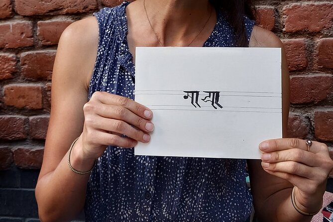 Discover Ranjana Lipi the Traditional Newari Script - Why writing Ranjana Lipi makes this more than a food class