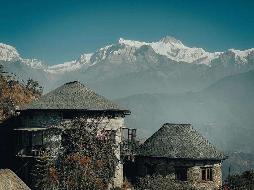 Essence of Nepal: 4-Day Tour Kathmandu, Nagarkot & Pokhara - Day three: Nagarkot morning, Pokhara flight and lakeside sights