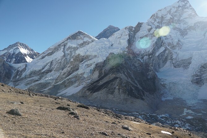 Everest base camp flight over by Helicopter from Kathmandu - Ten minutes at Kala Patthar