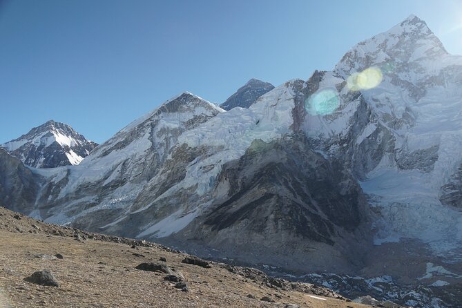 Everest base camp flight over by Helicopter from Kathmandu - Returning to Kathmandu by helicopter