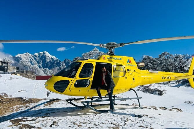Everest Base Camp helicopter tour with landing - Key points to know before booking