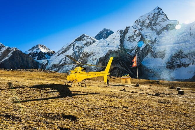 Everest Base Camp helicopter tour with landing - Leaving Kathmandu before sunrise