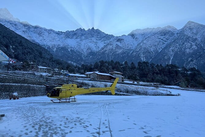 Everest Base Camp Helicopter Tour with Landing - The 4:45 am start in Kathmandu