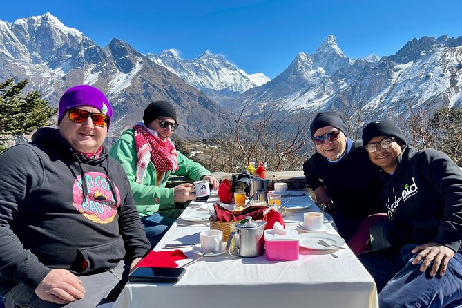 Everest Base Camp Helicopter Tour with Stop at Everest View Hotel - Landing at Hotel Everest View in Syangboche
