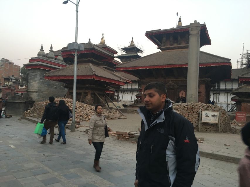 "Explore Kathmandu Rich Heritage: City Highlights Bus Tour" - The pickup near Thamel needs careful attention