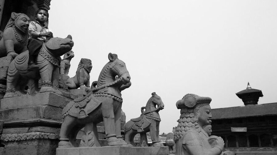 From Kathmandu: Half-Day Guided Tour of Bhaktapur - Entering Bhaktapur Durbar Square