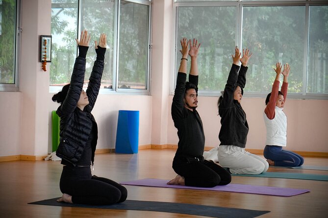 Ghorepani Ghandruk Wellness Yoga Trek - The hard climb toward Ghorepani