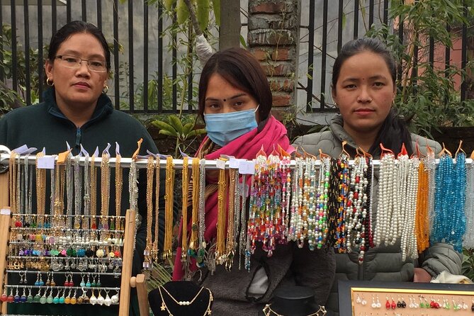 Handmade Jewellery Workshop with Nepali Women - Lunch and a Welcome Drink Add Time to the Visit