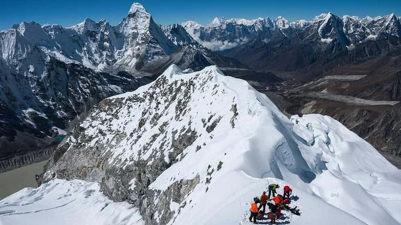 Island Peak Climbing | Summit 6,189m with Expert Guides - Base camp is where trekking becomes climbing