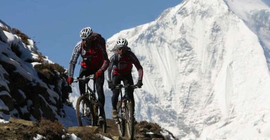 Kathmandu and Surrounding Full-Day Mountain Biking Tour - Key points at a glance