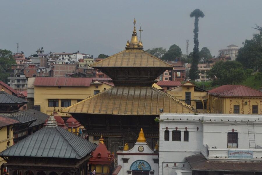 Kathmandu: Chandragiri Cable Car and Monkey Temple Tour - Returning to Kathmandu and visiting Swayambhunath