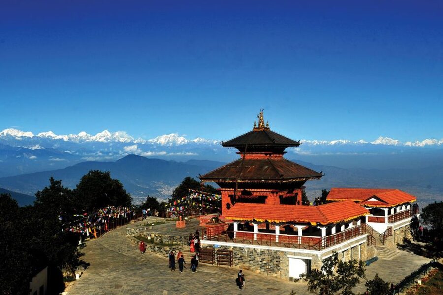 Kathmandu: Chandragiri Cable Car and Monkey Temple Tour - Bhaleshwor Mahadev Temple and the meaning of the hilltop