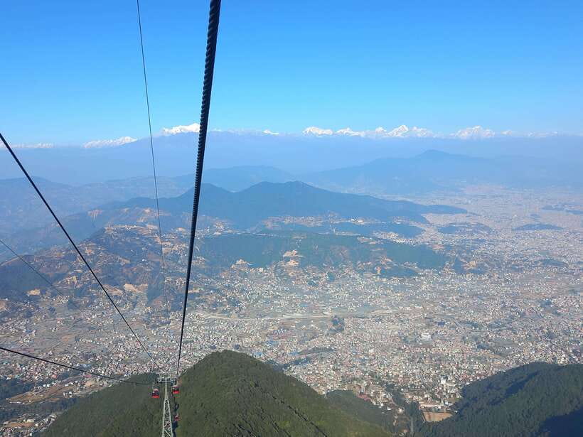 Kathmandu: Chandragiri Cable Car Half Day Tour - Adding the zipline for a faster finish