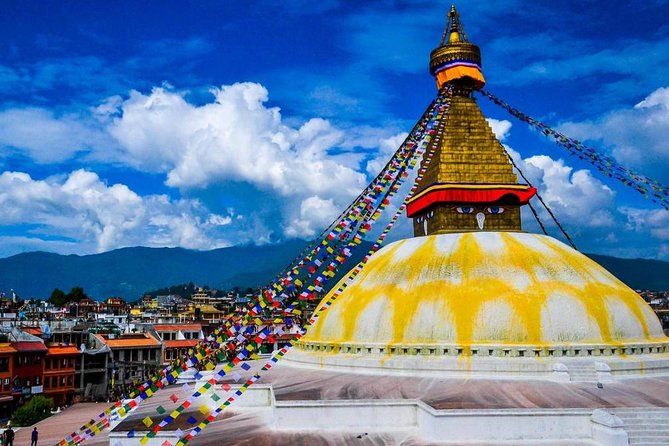 Kathmandu: Full Day 7 UNESCO Tour with Lunch - Private/Group - Boudhanath and Kathmandu’s Tibetan Buddhist center