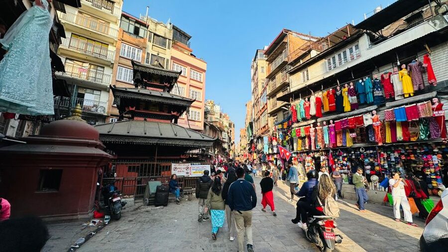 Kathmandu Heritage Walk | Heritage Walk of Kathmandu - Akash Bhairab Temple and the force of Indrachowk