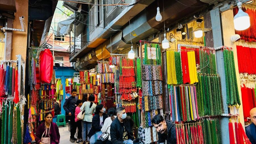 Kathmandu Heritage Walk | Heritage Walk of Kathmandu - The Gold Souq shows Kathmandu’s craft and commerce