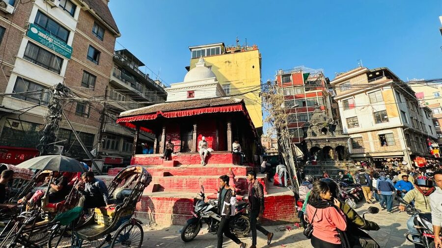 Kathmandu Heritage Walk | Heritage Walk of Kathmandu - Sankata Temple and Mahankal Bhairab add religious depth