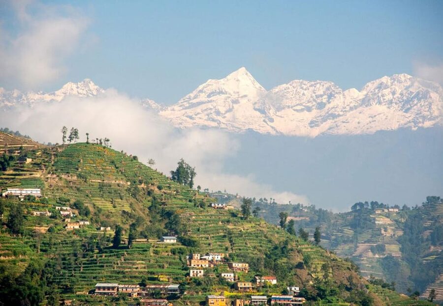Kathmandu: Namobudhha Buddhist Pilgrimage & Dhulikhel Tour - Dhulikhel’s old streets and mountain views