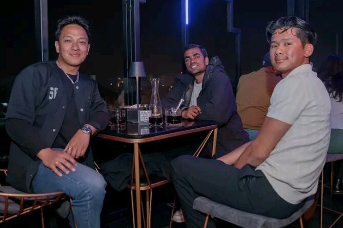 Kathmandu: Nightlife and Pub Crawl Tour - A rooftop welcome drink with Kathmandu views