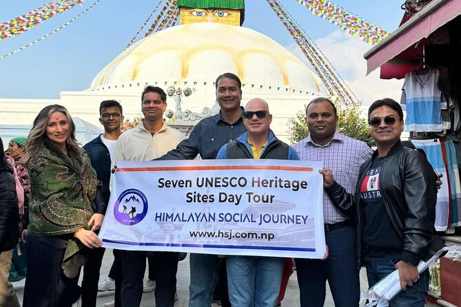 Kathmandu: Private/Group Tour to 7 UNESCO Sites with Lunch - Boudhanath, the Tibetan Buddhist finish