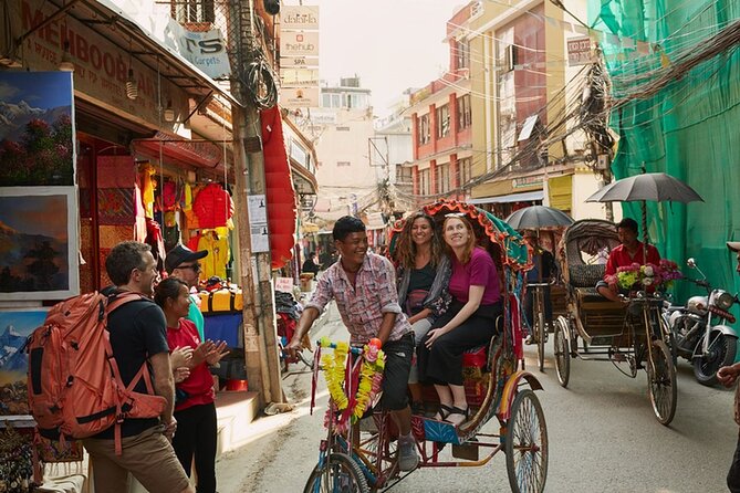 Kathmandu Sunset Tour by Rickshaw Including Durbar Square Visit - Through Asan, Kathmandu’s oldest food market
