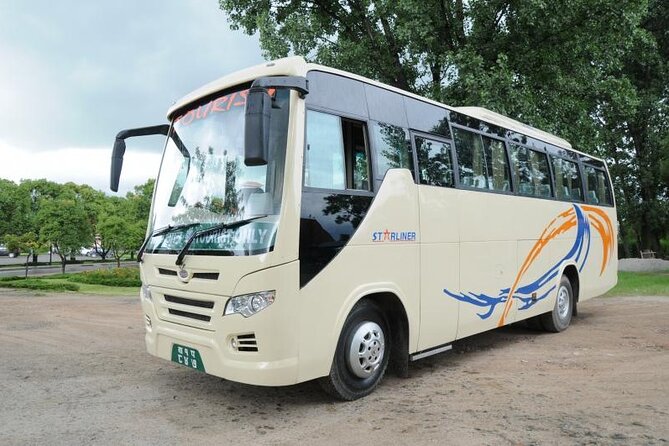 Kathmandu to Pokhara Tourist Bus Tickets reservation - Roadwork, trucks, and the long middle stretch