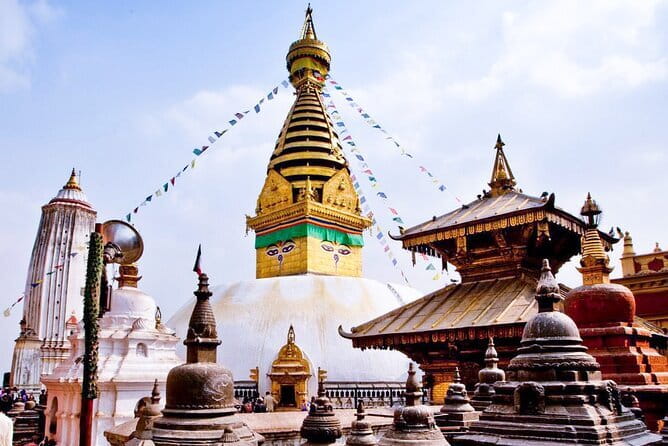 Kathmandu UNESCO World Heritage Tour - Swayambhunath finishes with a hilltop view