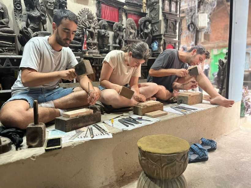 Kathmandu: Wood Carving Workshop with Local Artisan (Thamel) - Meeting Hera and learning from a local craftsperson