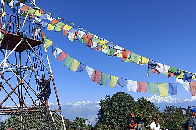 Mt Everest view from Nagarkot -hiking to Changu UNESCO site - The guide makes a real difference