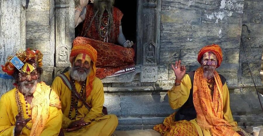Pashupatinath: Evening tour of temple and Aarati ceremony - Walking beside the Bagmati River