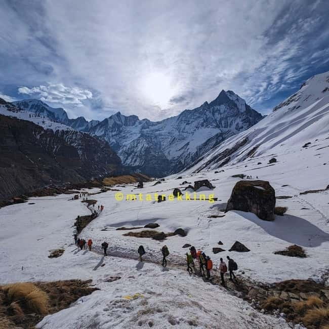Pokhara: 5-Day Annapurna Base Camp (ABC) Trek - Day 2: Lower Sinuwa to Deurali