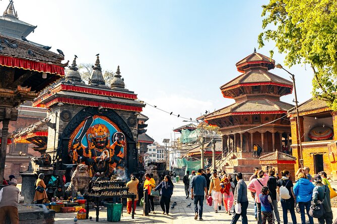 Private Half Day Tour in Kathmandu - Swayambhunath: a hilltop stupa with valley views