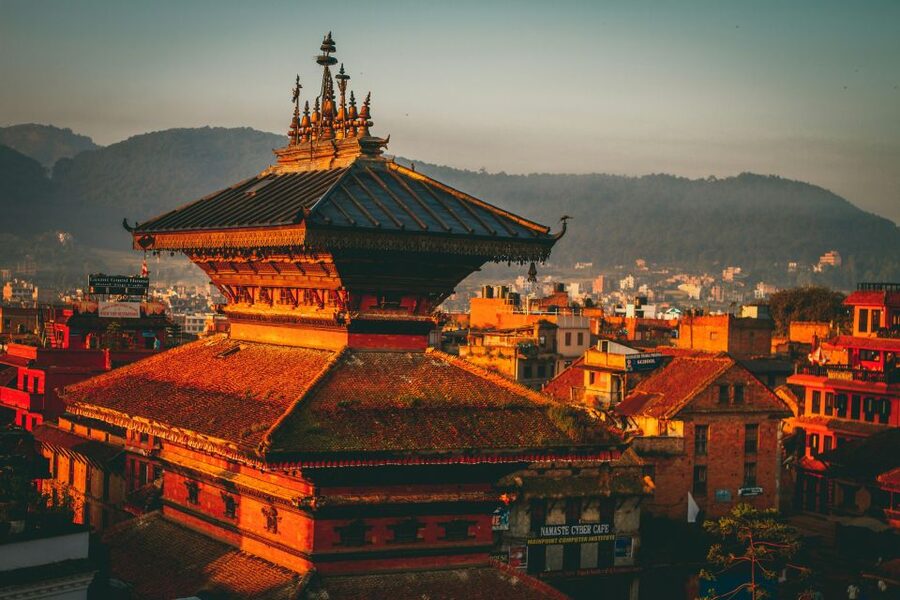 Thamel Rickshaw tour - Shree Gha Stupa and a quieter pause